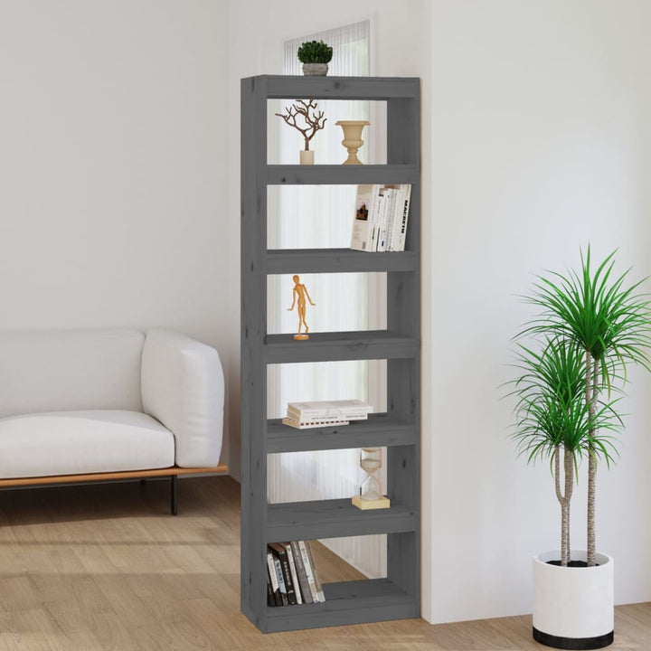Bokhylla/Rumsavdelare 60X30X199,5 Cm Massiv Furu