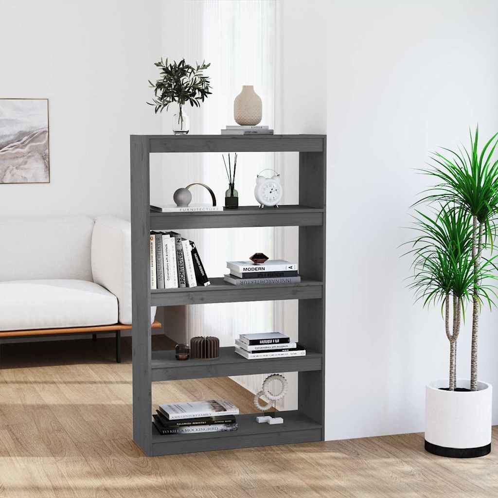 Bokhylla/Rumsavdelare 80X30X135,5 Cm Massiv Furu