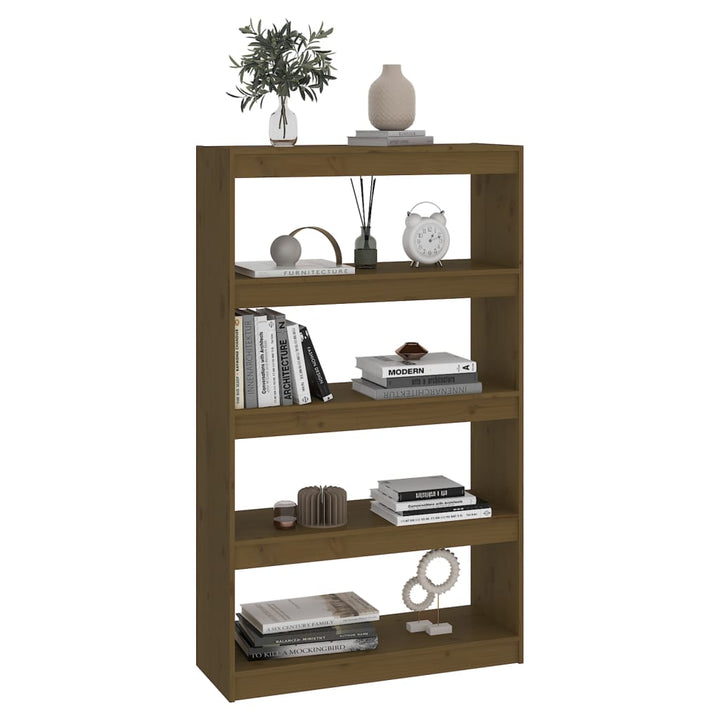 Bokhylla/Rumsavdelare 80X30X135,5 Cm Massiv Furu