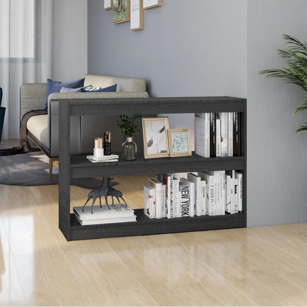 Bokhylla/Rumsavdelare 100X30X Massiv Furu