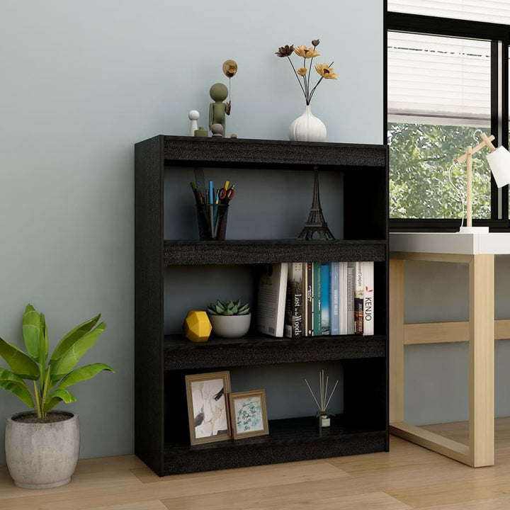 Bokhylla/Rumsavdelare 40X30X135,5 Cm Massiv Furu