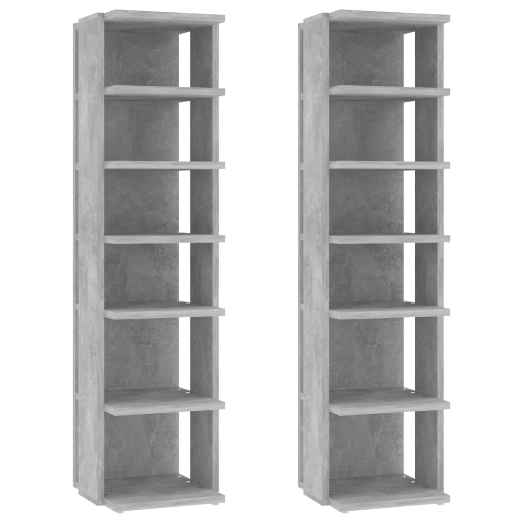 Skohyllor 2 St 27,5X27X102 Cm