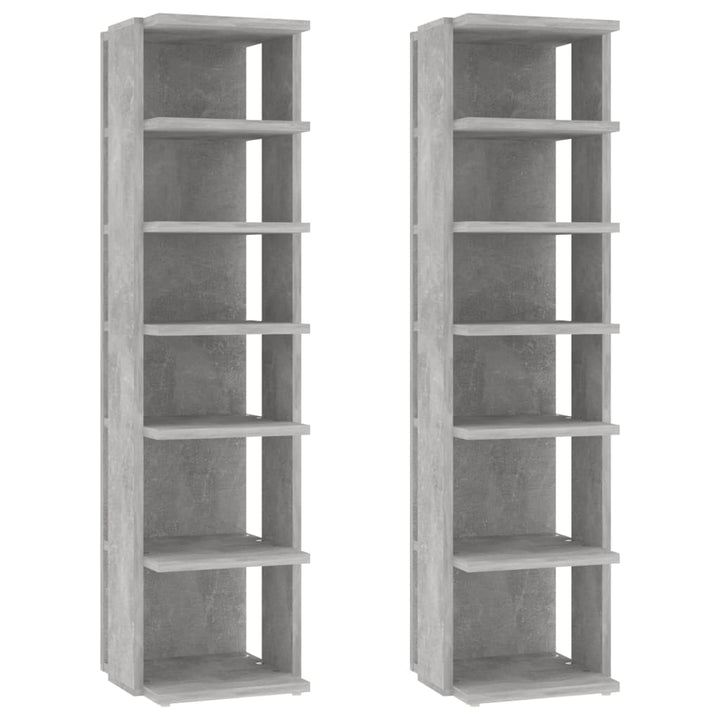 Skohyllor 2 St 27,5X27X102 Cm