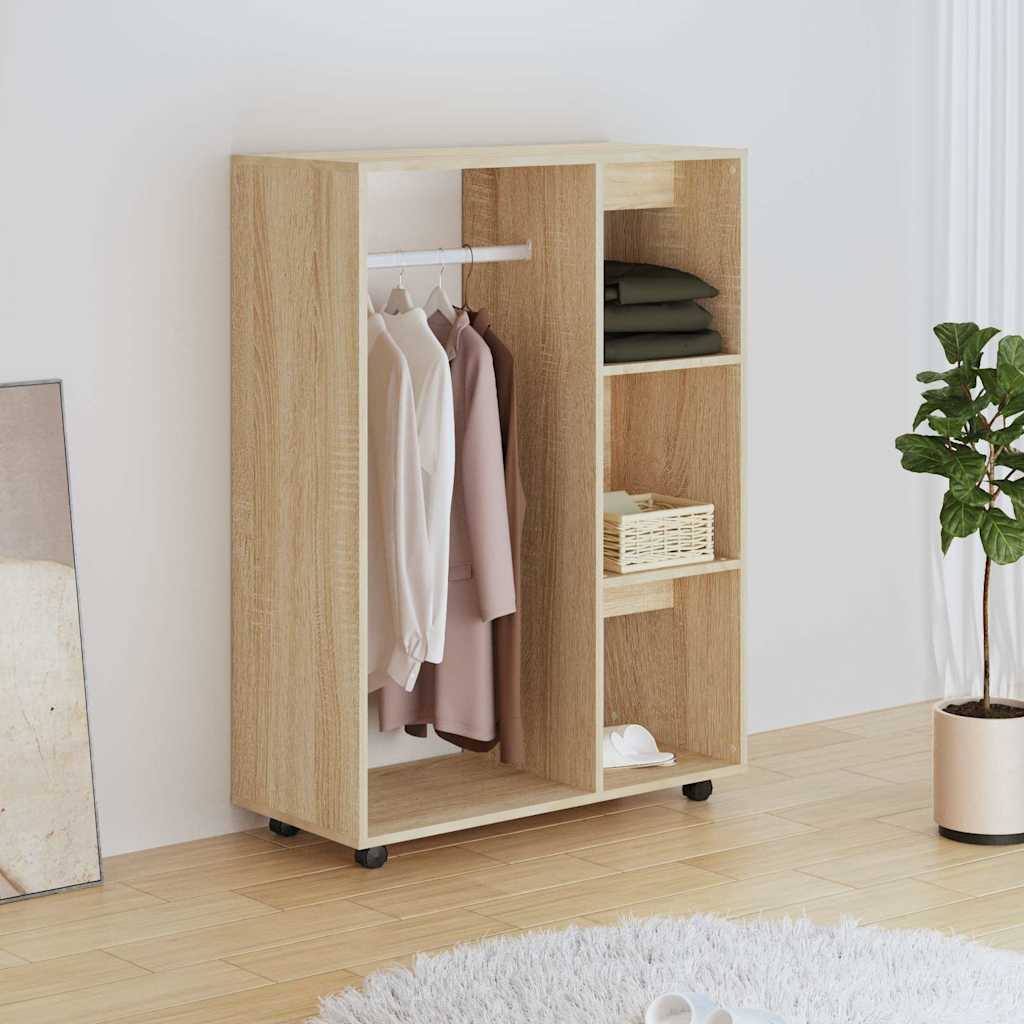 Garderob 80X40X110 Cm Konstruerat Trä