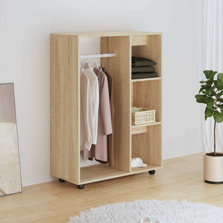 Garderob 80X40X110 Cm Konstruerat Trä