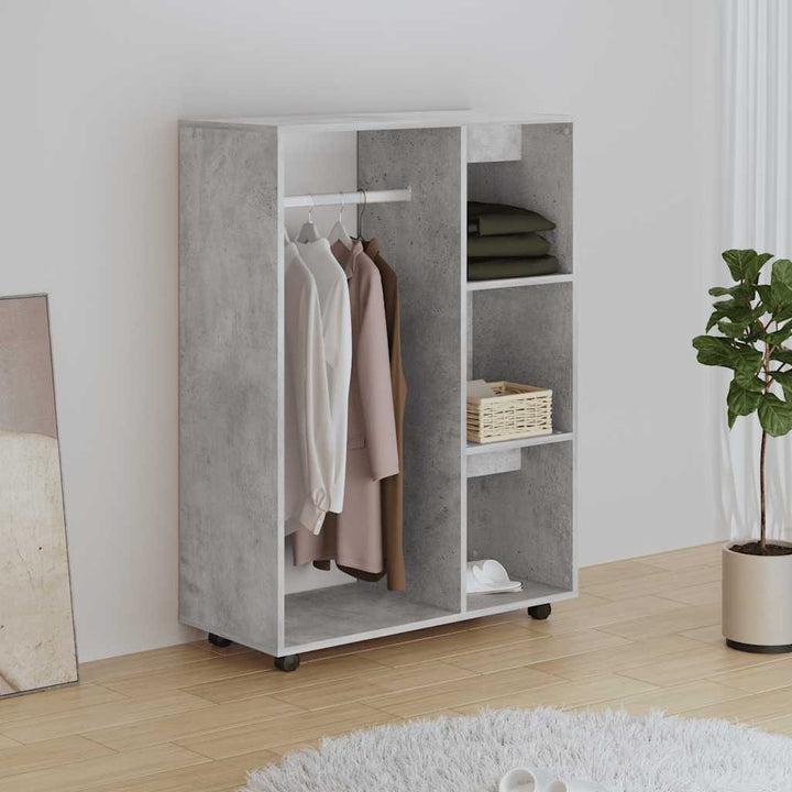 Garderob 80X40X110 Cm Konstruerat Trä