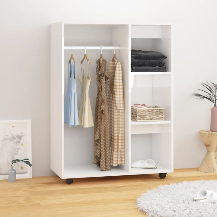 Garderob 80X40X110 Cm Konstruerat Trä