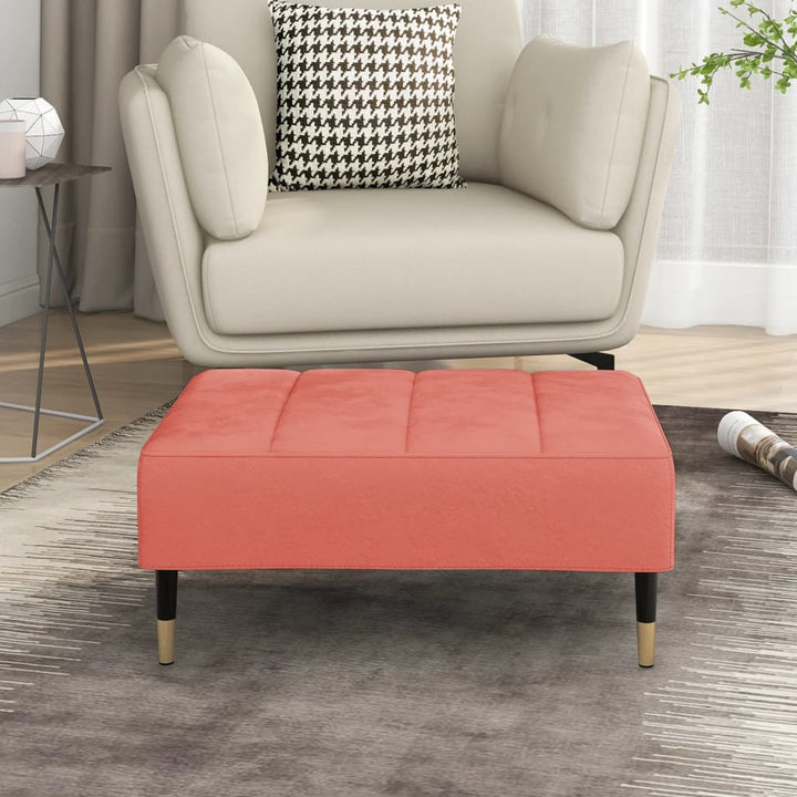 Fotpall 78X56X32 Cm Sammet