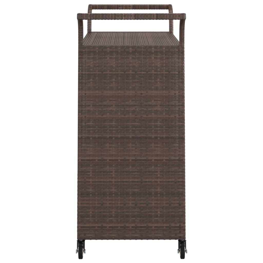 Serveringsvagn Med Låda 100X45X97 Cm Konstrotting