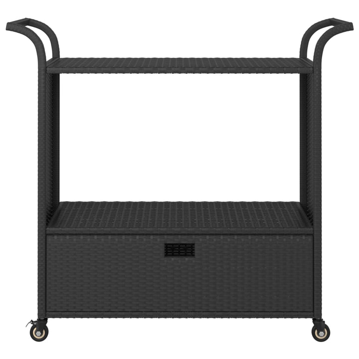 Serveringsvagn Med Låda 100X45X97 Cm Konstrotting