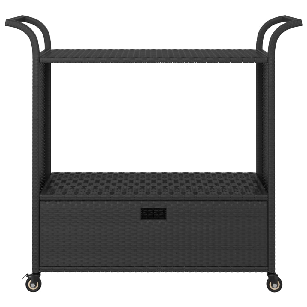 Serveringsvagn Med Låda 100X45X97 Cm Konstrotting