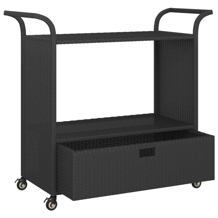Serveringsvagn Med Låda 100X45X97 Cm Konstrotting