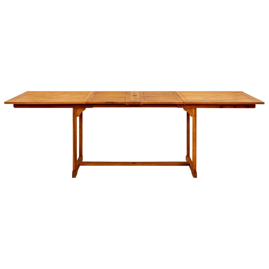 Trädgårdsbord (160-240)X100X75 Cm Massivt Akaciaträ