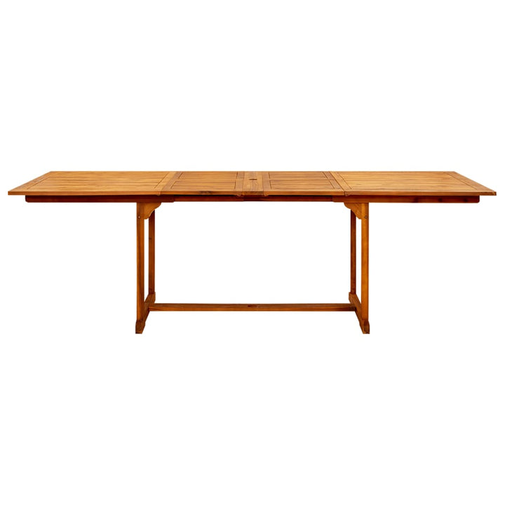 Trädgårdsbord (160-240)X100X75 Cm Massivt Akaciaträ