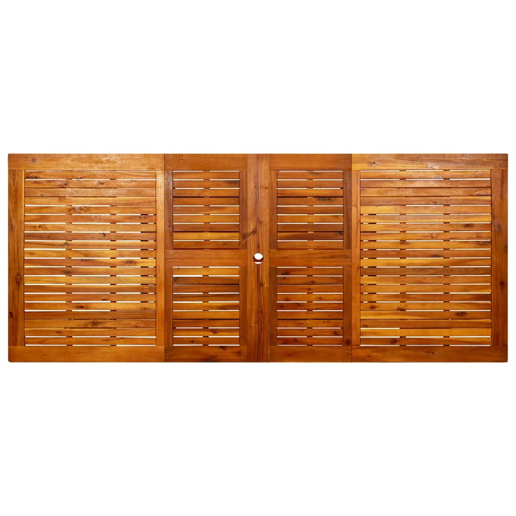 Trädgårdsbord (160-240)X100X75 Cm Massivt Akaciaträ