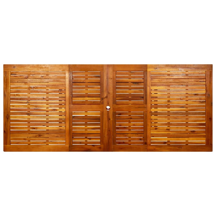 Trädgårdsbord (160-240)X100X75 Cm Massivt Akaciaträ