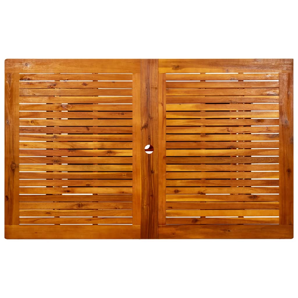 Trädgårdsbord (160-240)X100X75 Cm Massivt Akaciaträ