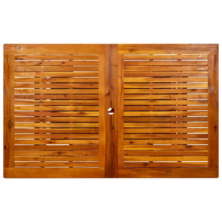 Trädgårdsbord (160-240)X100X75 Cm Massivt Akaciaträ