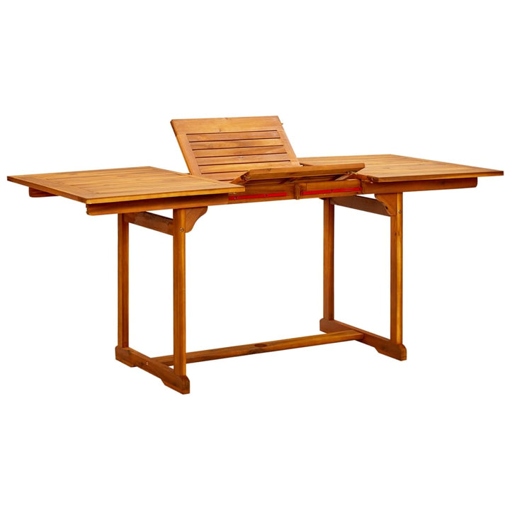Trädgårdsbord (160-240)X100X75 Cm Massivt Akaciaträ