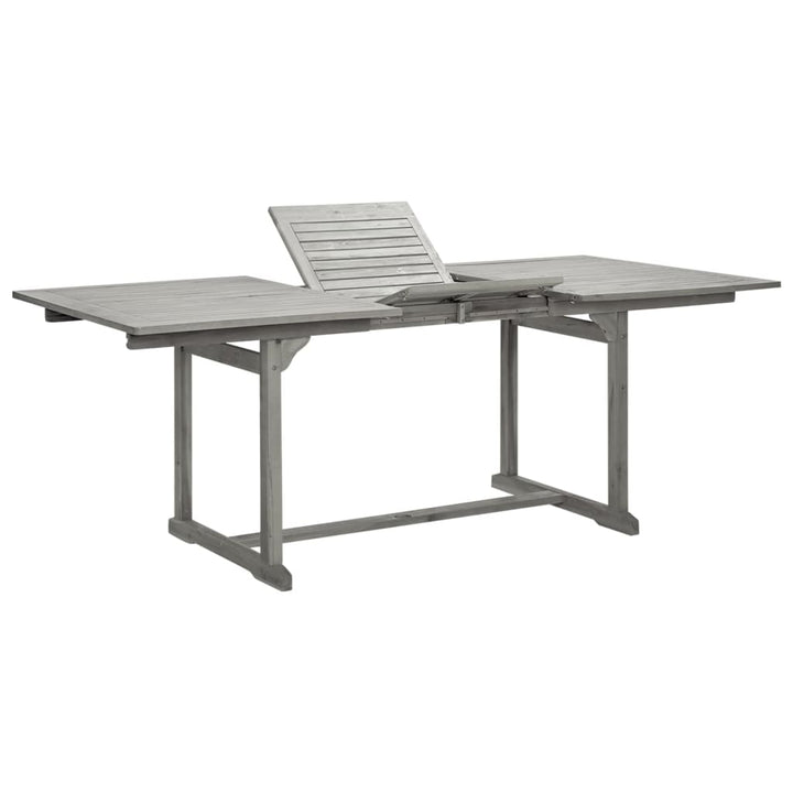 Trädgårdsbord (150-200)X100X75 Cm Massivt Akaciaträ