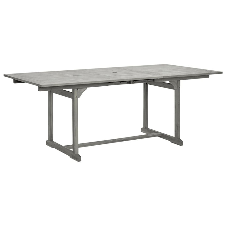 Trädgårdsbord (150-200)X100X75 Cm Massivt Akaciaträ