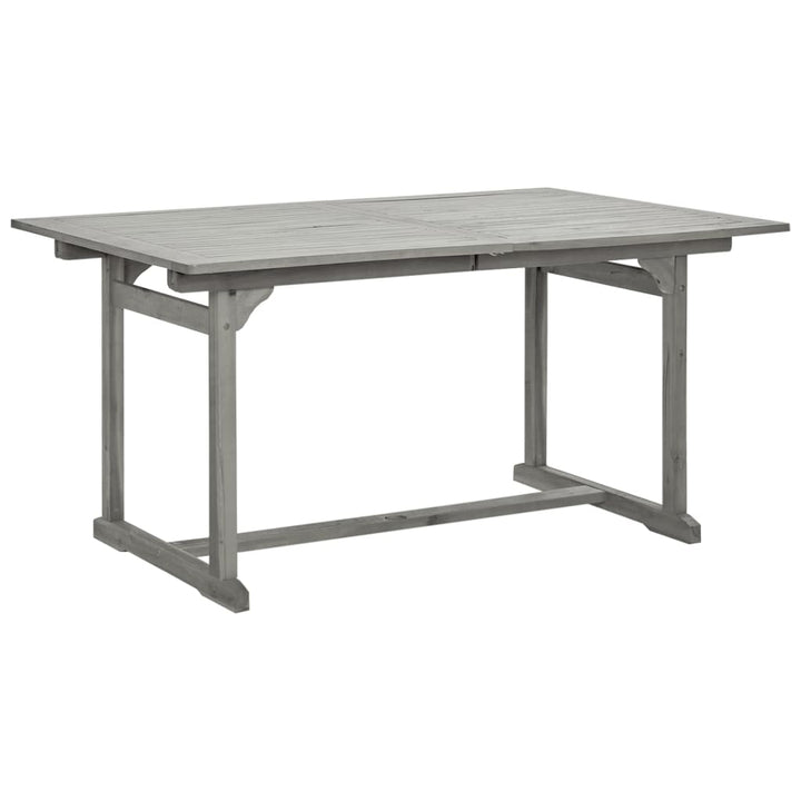 Trädgårdsbord (150-200)X100X75 Cm Massivt Akaciaträ