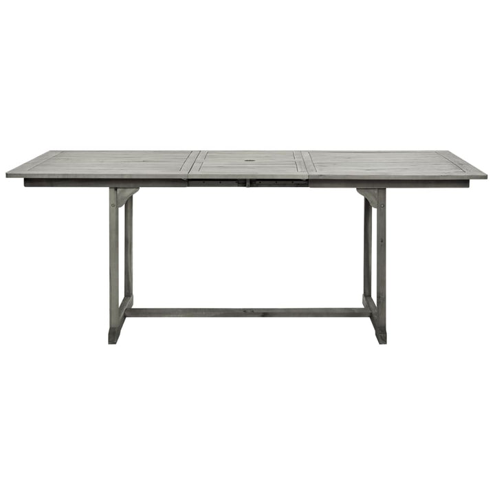 Trädgårdsbord (150-200)X100X75 Cm Massivt Akaciaträ
