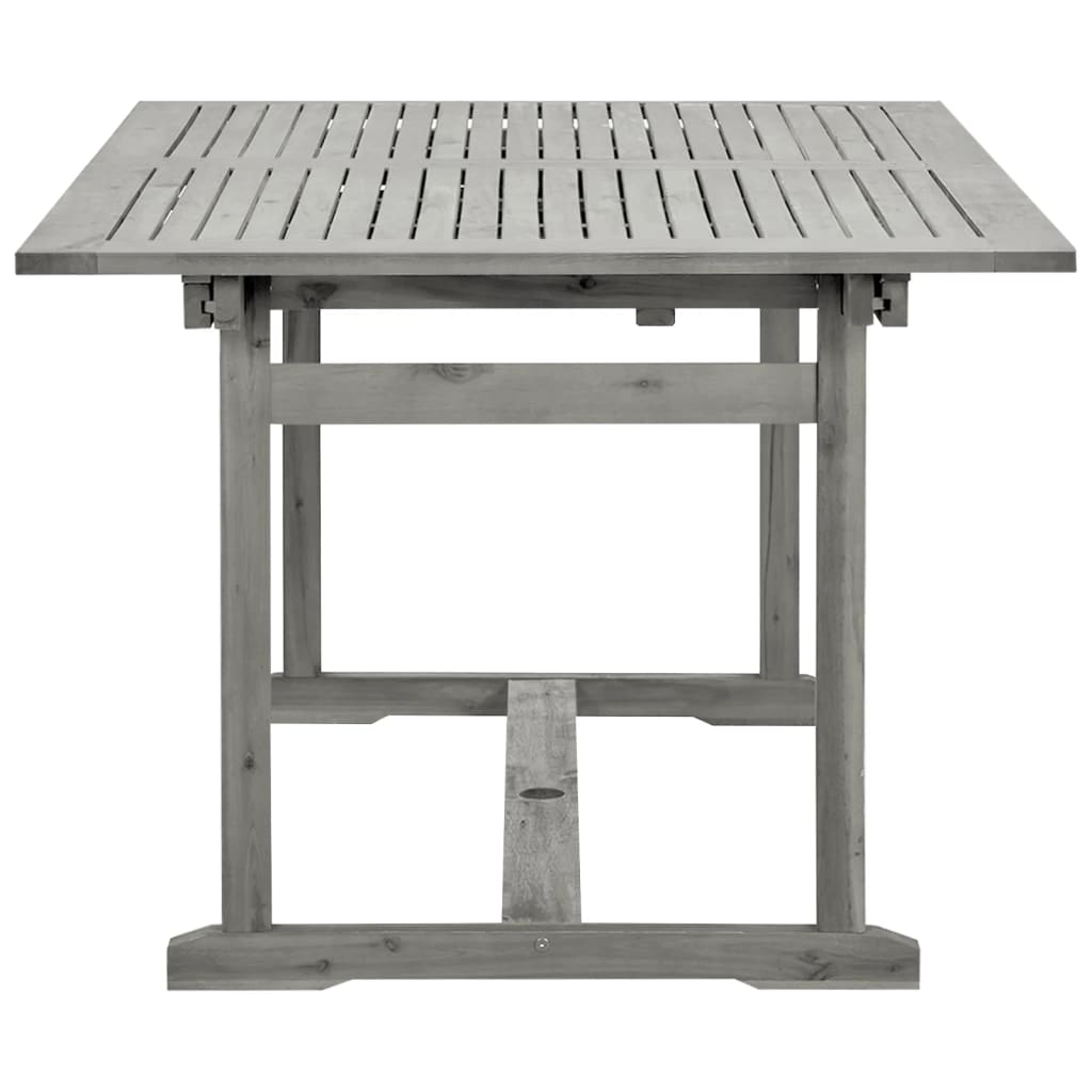 Trädgårdsbord (150-200)X100X75 Cm Massivt Akaciaträ
