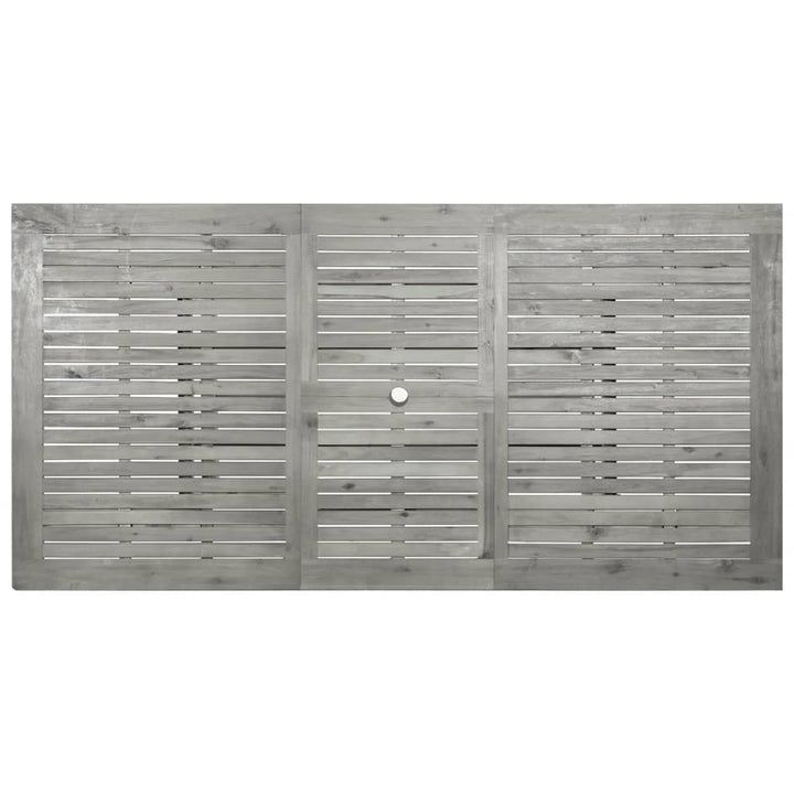 Trädgårdsbord (150-200)X100X75 Cm Massivt Akaciaträ