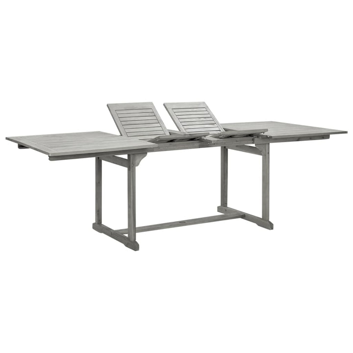 Trädgårdsbord (150-200)X100X75 Cm Massivt Akaciaträ