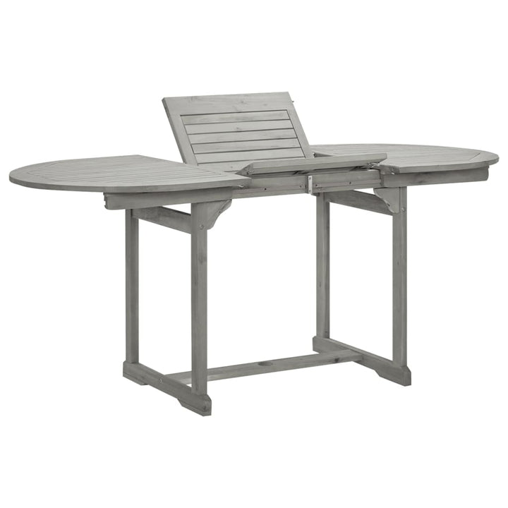 Trädgårdsbord (150-200)X100X75 Cm Massivt Akaciaträ