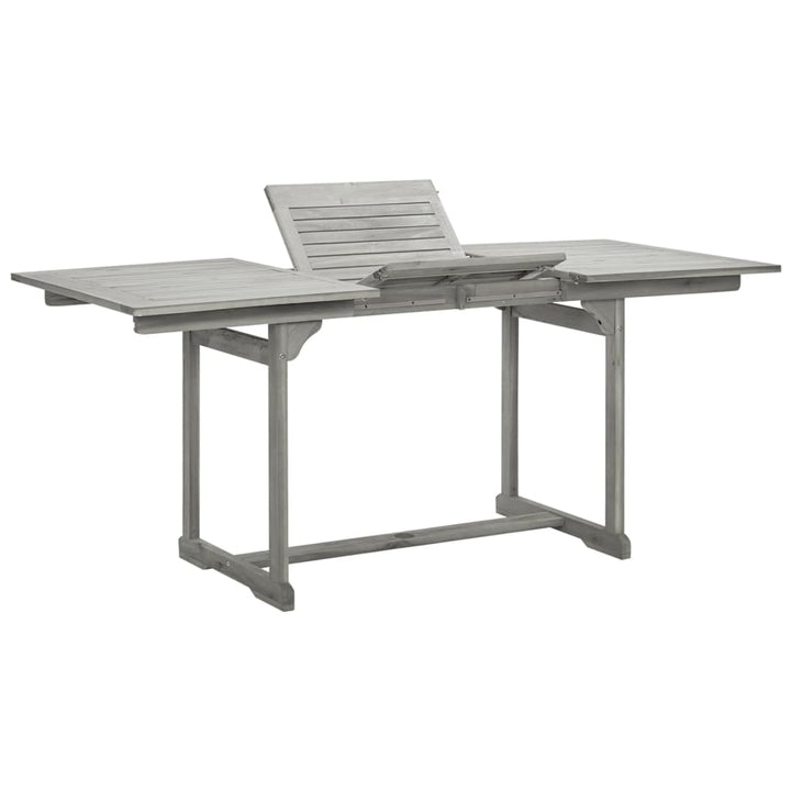Trädgårdsbord (150-200)X100X75 Cm Massivt Akaciaträ