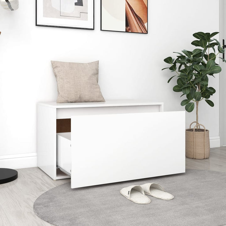 Hallbänk 80X40X45 Cm Konstruerat Trä