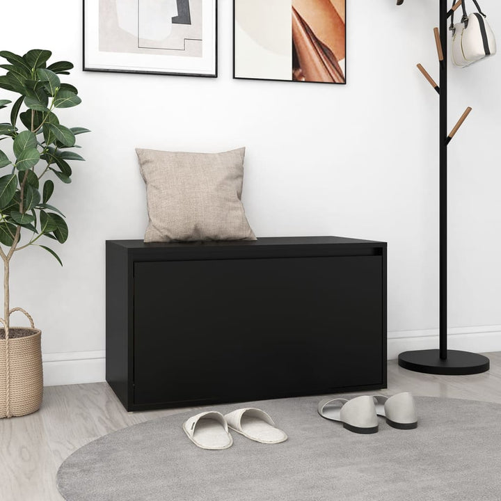 Hallbänk 80X40X45 Cm -Ek Konstruerat Trä