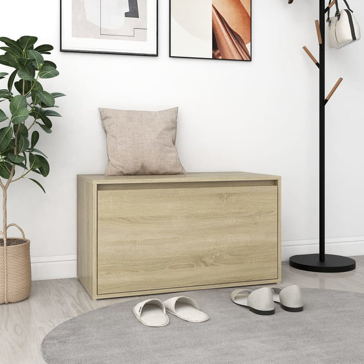 Hallbänk 80X40X45 Cm Konstruerat Trä