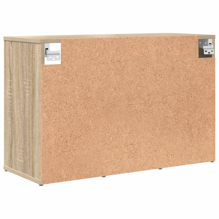 Skoskåp 77,5 X 30 X 51 Cm Konstruerat Trä Sonoma-Ek