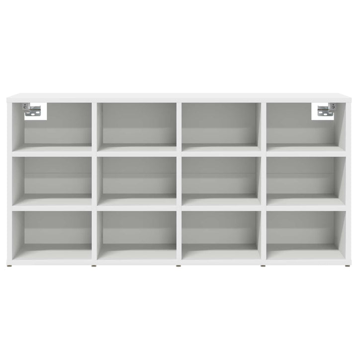 Skoskåp 103 X 30 X 51 Cm Konstruerat Trä Vit