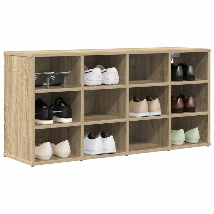 Skoskåp 103 X 30 X 51 Cm Konstruerat Trä Sonoma-Ek