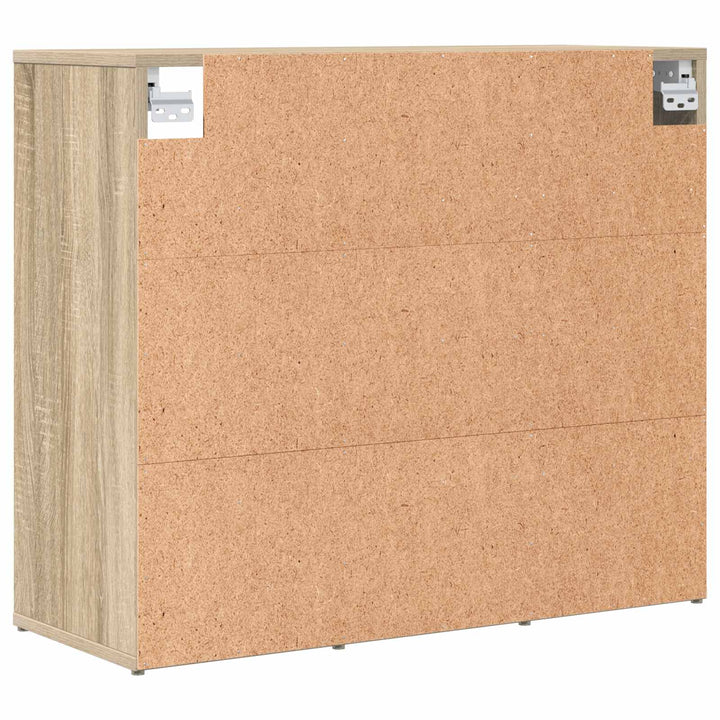 Skoskåp 77,5 X 30 X 67 Cm Konstruerat Trä Sonoma-Ek