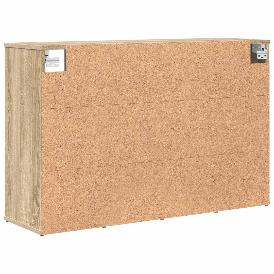 Skoskåp 103 X 30 X 67 Cm Konstruerat Trä Sonoma-Ek