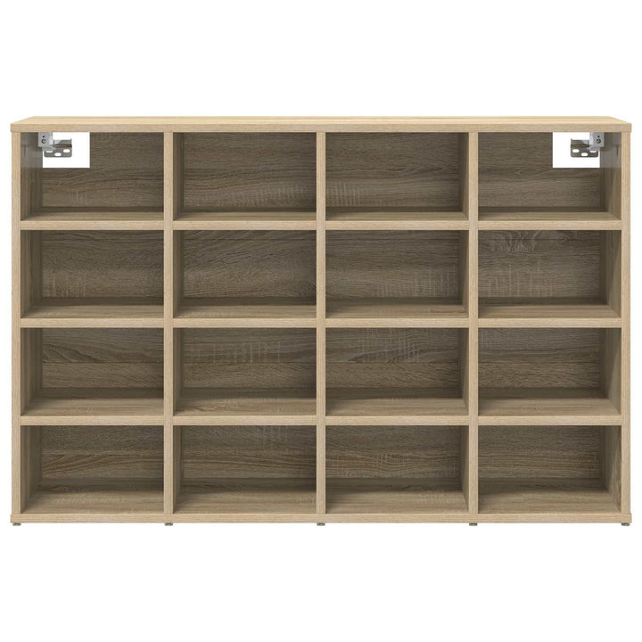Skoskåp 103 X 30 X 67 Cm Konstruerat Trä Sonoma-Ek