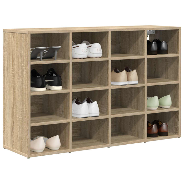 Skoskåp 103 X 30 X 67 Cm Konstruerat Trä Sonoma-Ek