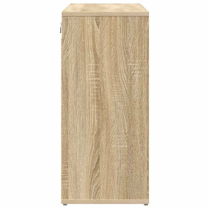Skoskåp 103 X 30 X 67 Cm Konstruerat Trä Sonoma-Ek