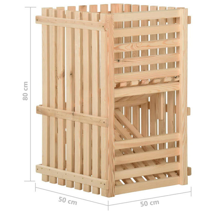 Potatislåda Massiv Furu