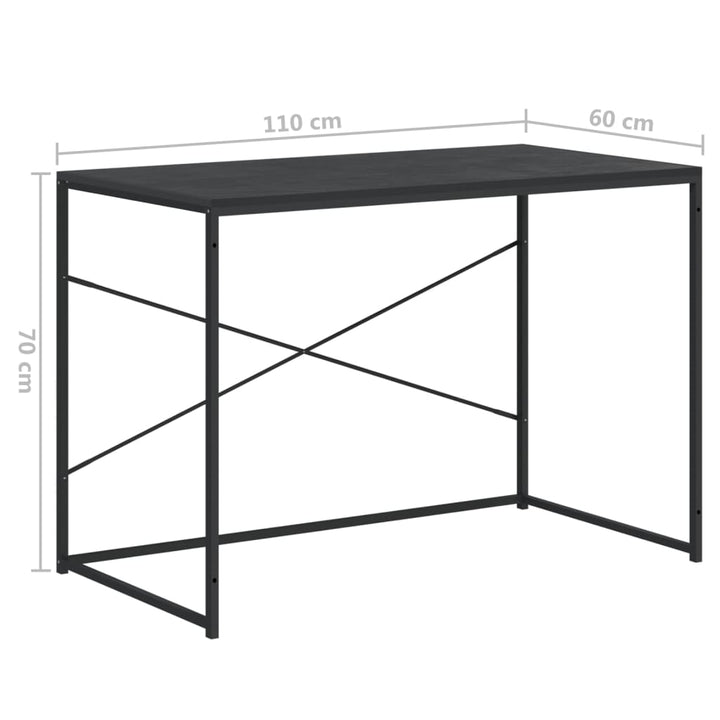 Datorbord 110X60X70 Cm Spånskiva