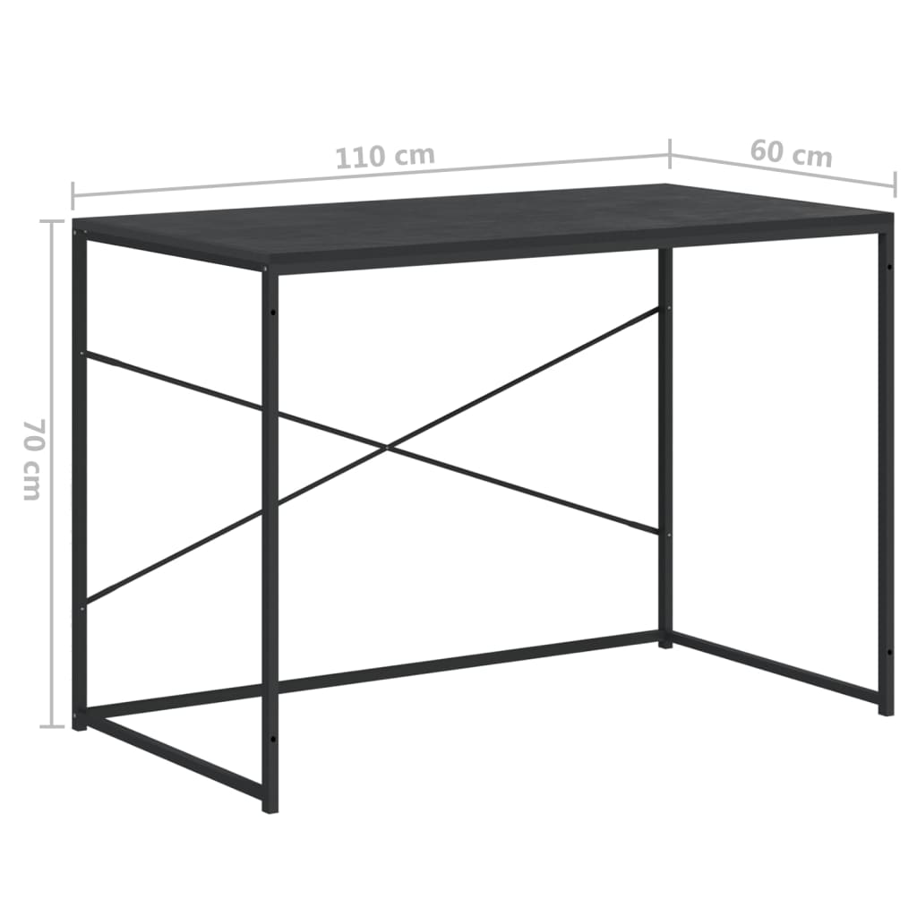 Datorbord 110X60X70 Cm Spånskiva