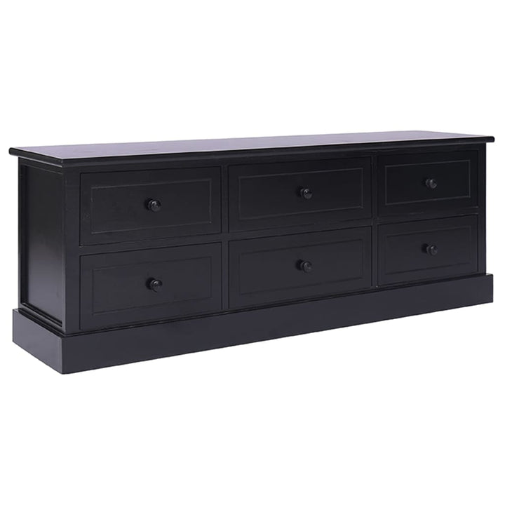 Tv-Bänk 108X30X40 Cm Massivt Kejsarträ