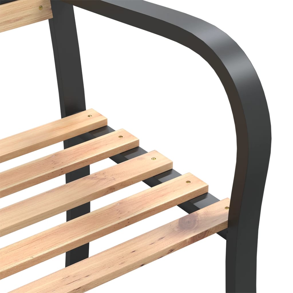 Trädgårdsbänk Dubbel 238 Cm Kinesiskt Granträ