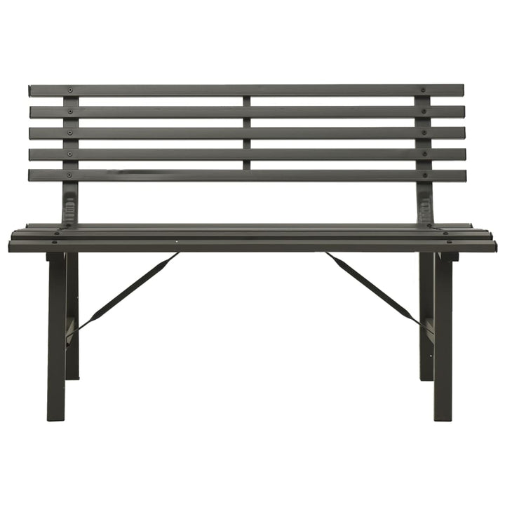 Trädgårdsbänk 110 Cm Stål