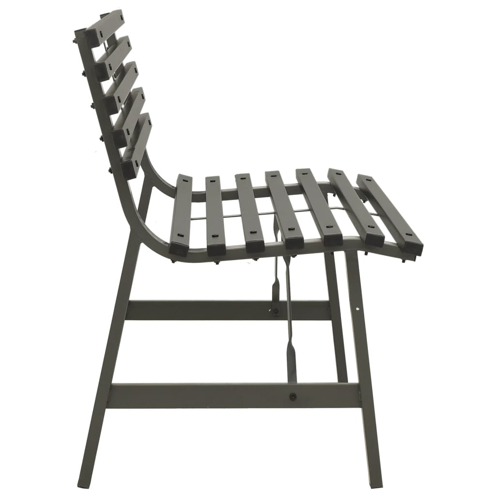 Trädgårdsbänk 110 Cm Stål